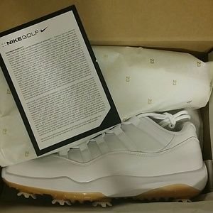 Jordan 11 Retro Low Golf White  size, 11 1/2